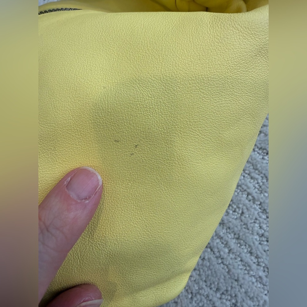 Bottega Veneta Double Knot mini bag leather yellow - Picture 6 of 15